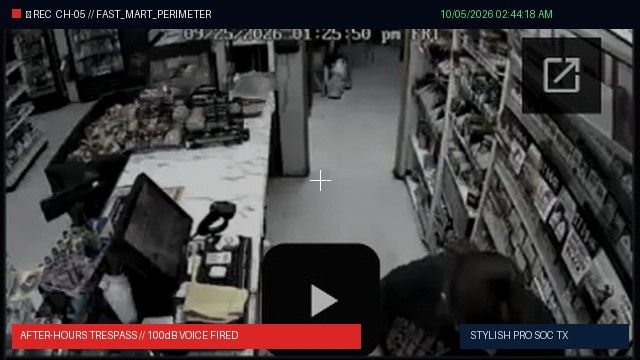 After-Hours Door Tampering